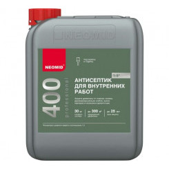 Деревозащитный состав для внутренних работ NEOMID 400 5 л Н-400-5/к1:5