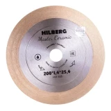 Диск алмазный отрезной Master Сeramic 200х1.4х25.4мм Hilberg HM505